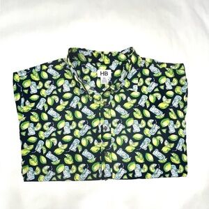 HB 3XL CASUAL BUTTON DOWN Short Sleeve